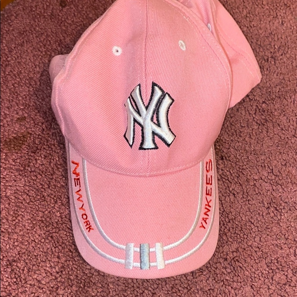 Yankees Hat Pink